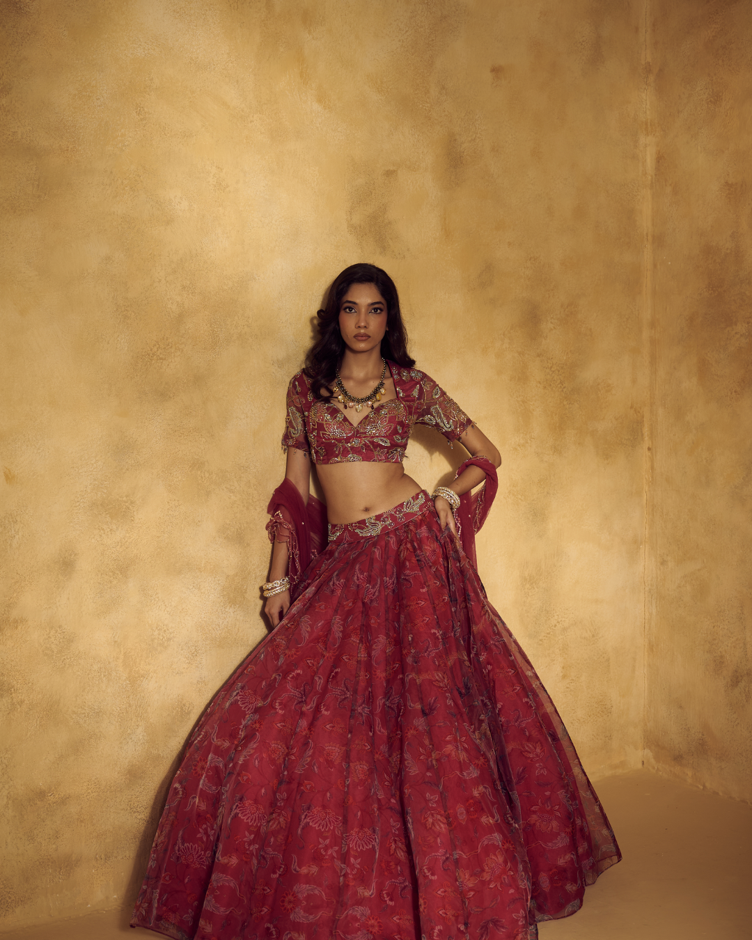 Rashika Sharma - ROSHNI LEHENGA SET FROM LASHKARA