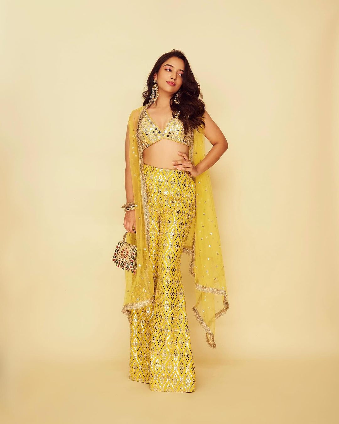 Gopi Vaid - Ahsaas Channa in Ahsaas Pant Set From Jhilmil