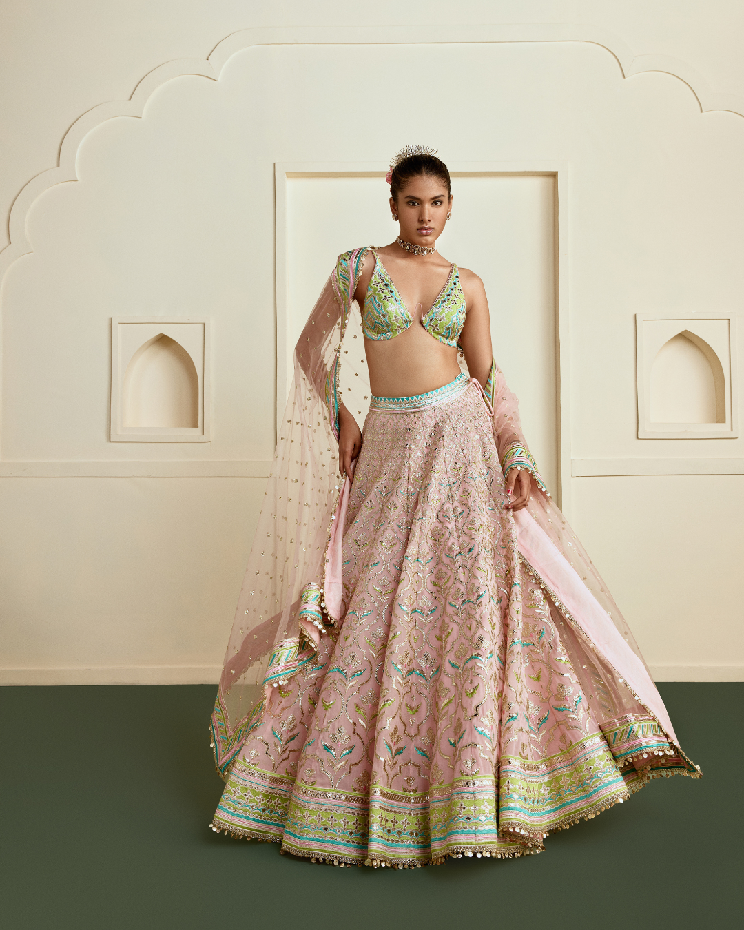 Gopi Vaid - Raiha Lehenga Set From Chaar Bagh