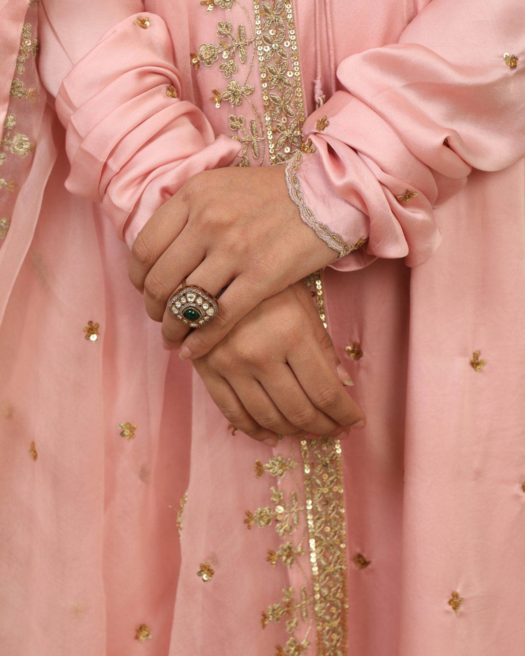 Esha Koul - Sonam Pink Kurta Set