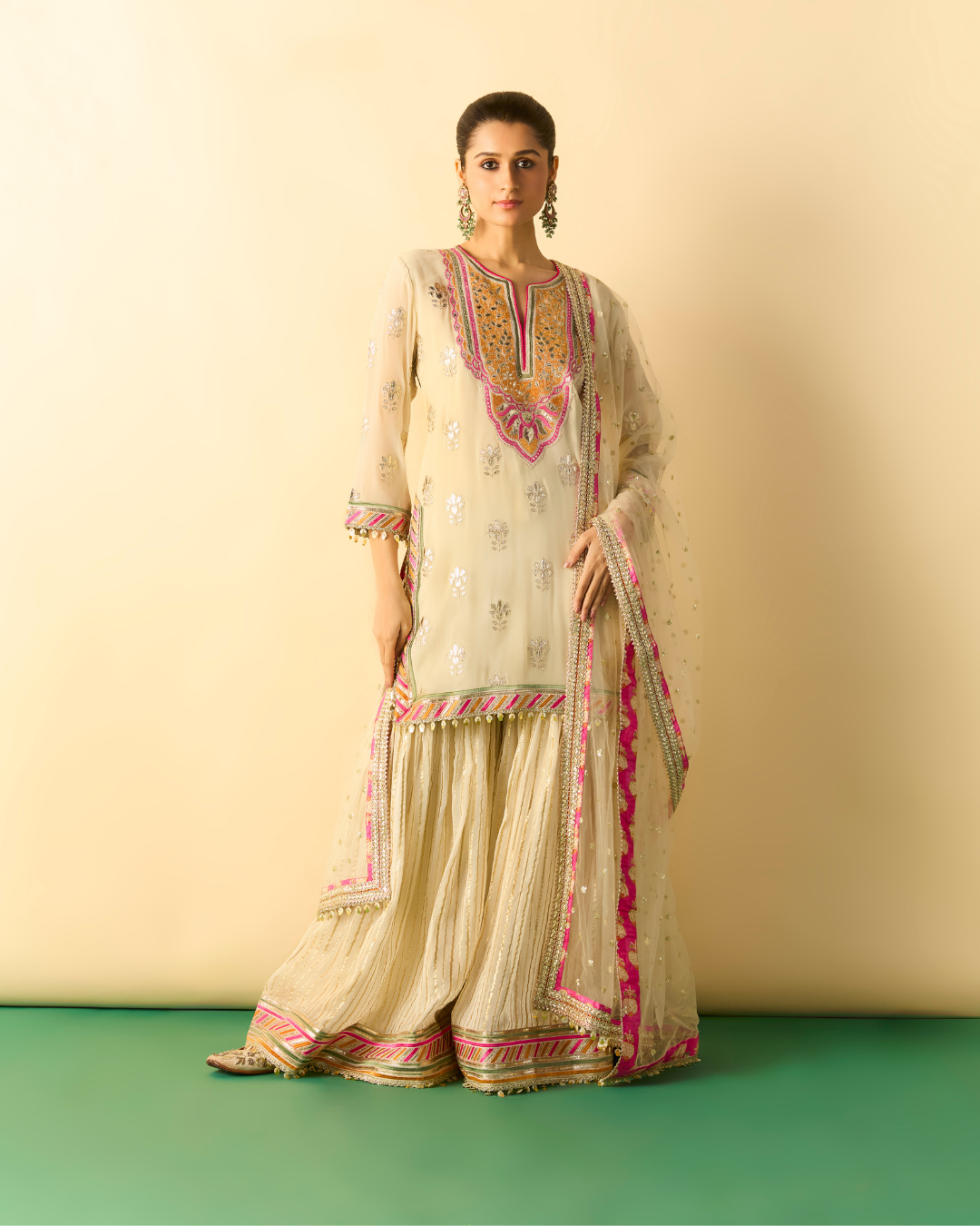 Gopi Vaid - Juie Sharara Set From Chaar Bagh