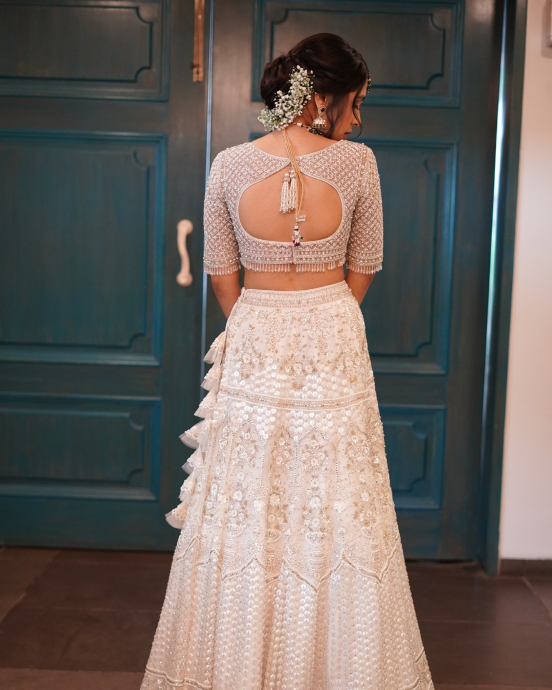Isa by Dolly Wahal - Meet Ivory Bridal Lehenga From Bridal