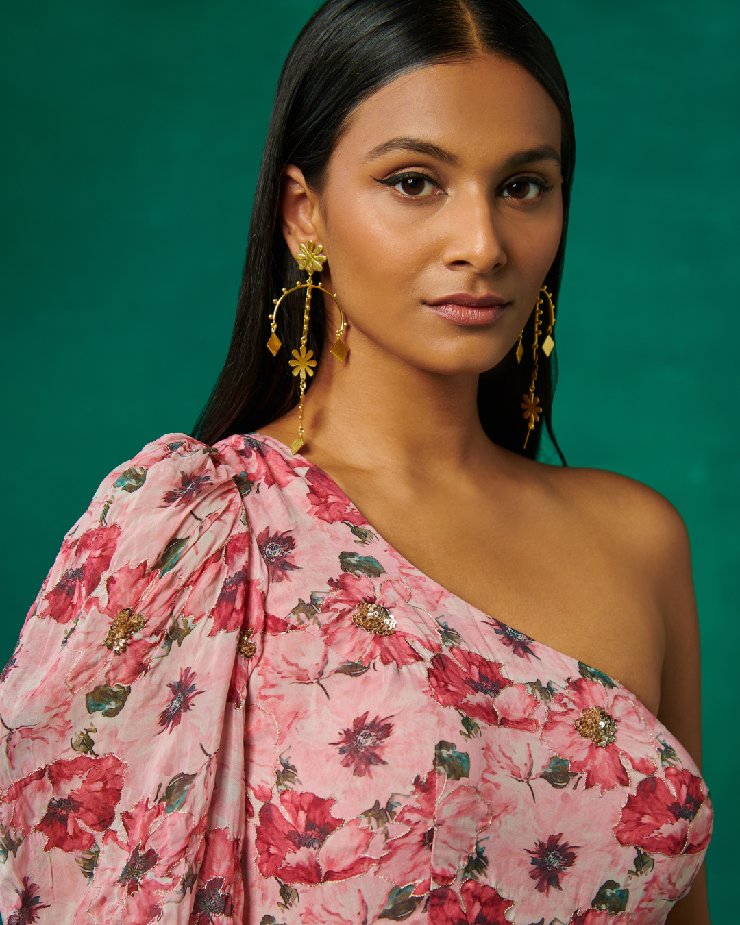 Sonali Bansal - Pink one shoulder gown From Bageecha