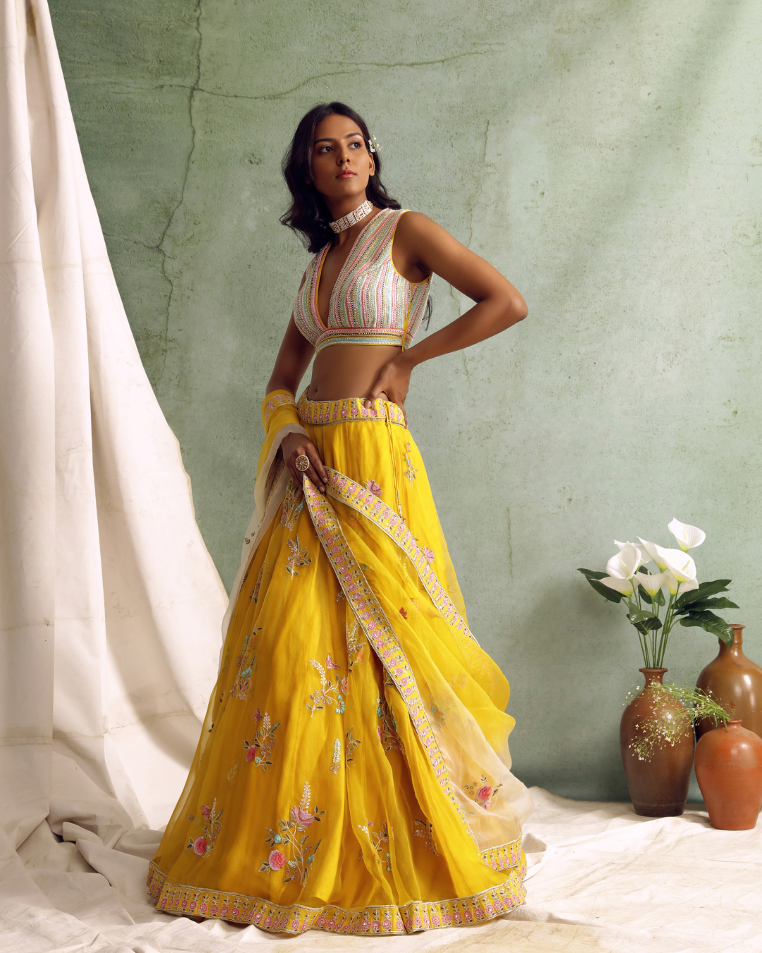 Priyanka Jain - Lehenga With Blouse And Dupatta From Love Of Tomorrow