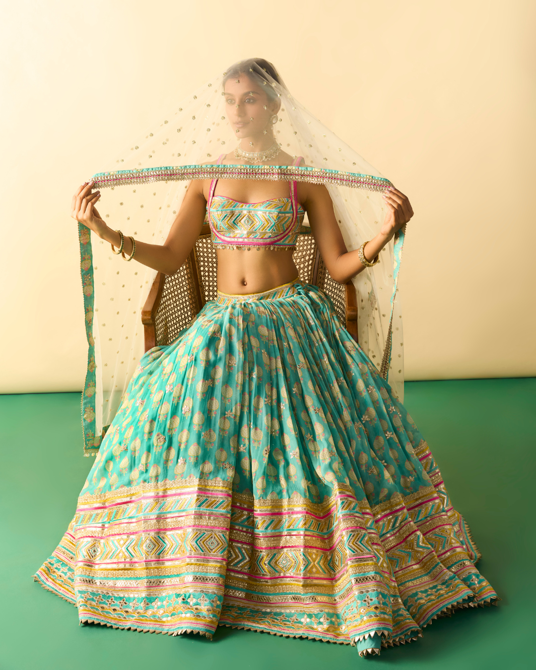 Gopi Vaid - Mannat Lehenga Set From Chaar Bagh