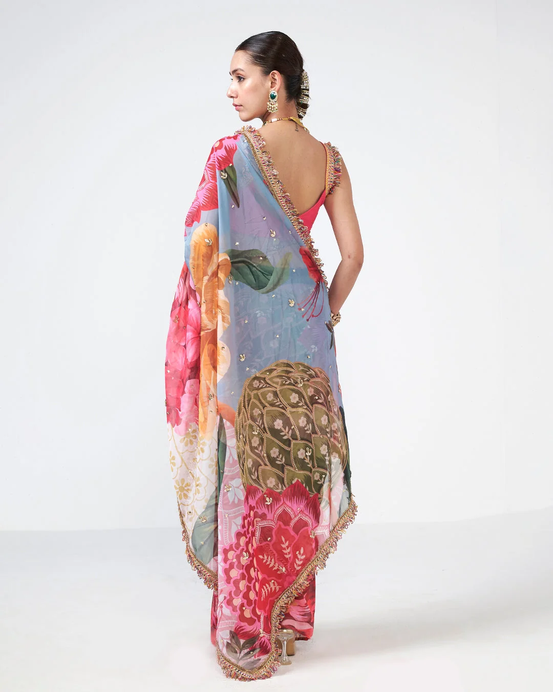 Rishi and Vibhuti - Phool Bagh Saree From Gulon Ke Rang