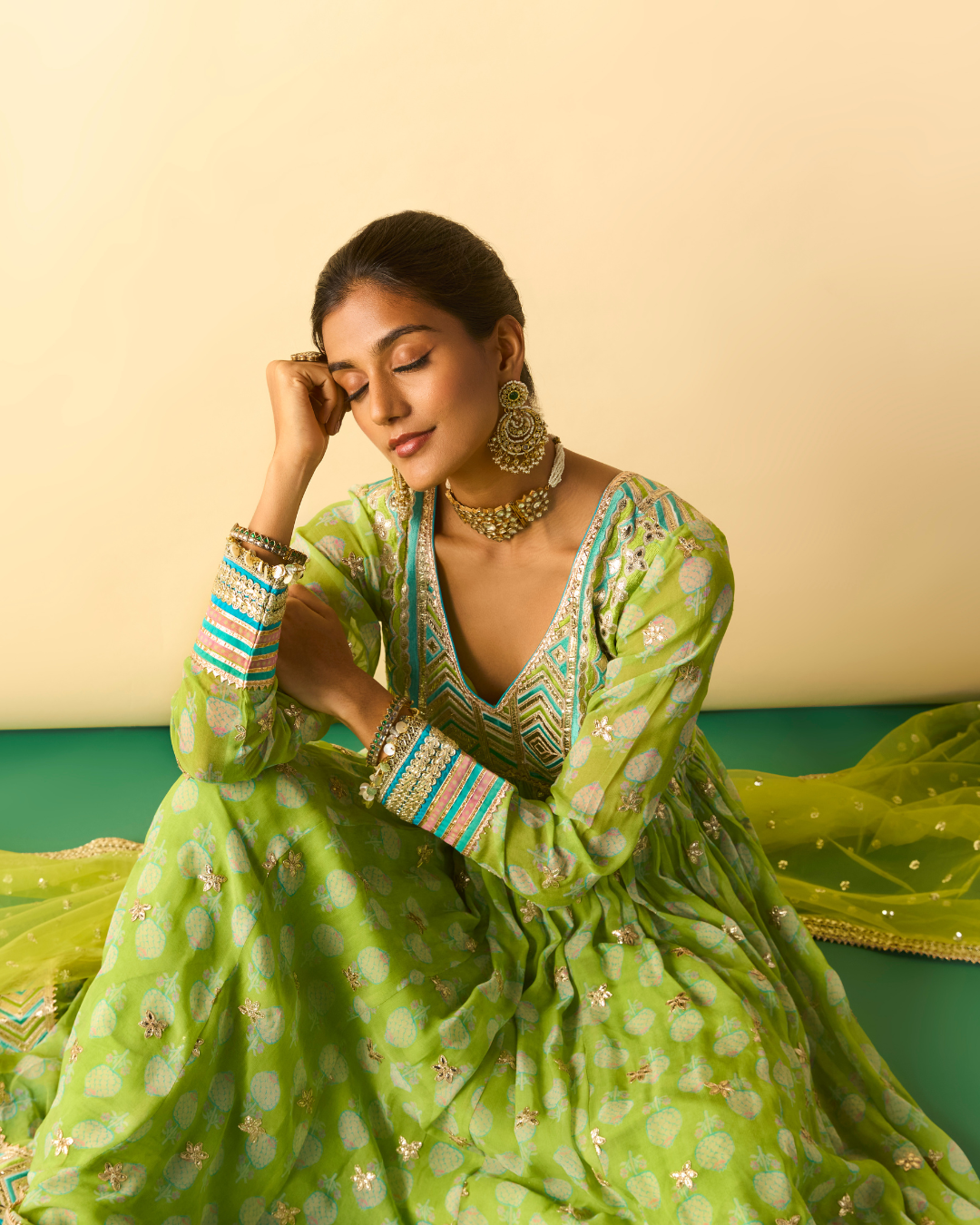 Gopi Vaid - Akira Anarkali Set From Chaar Bagh