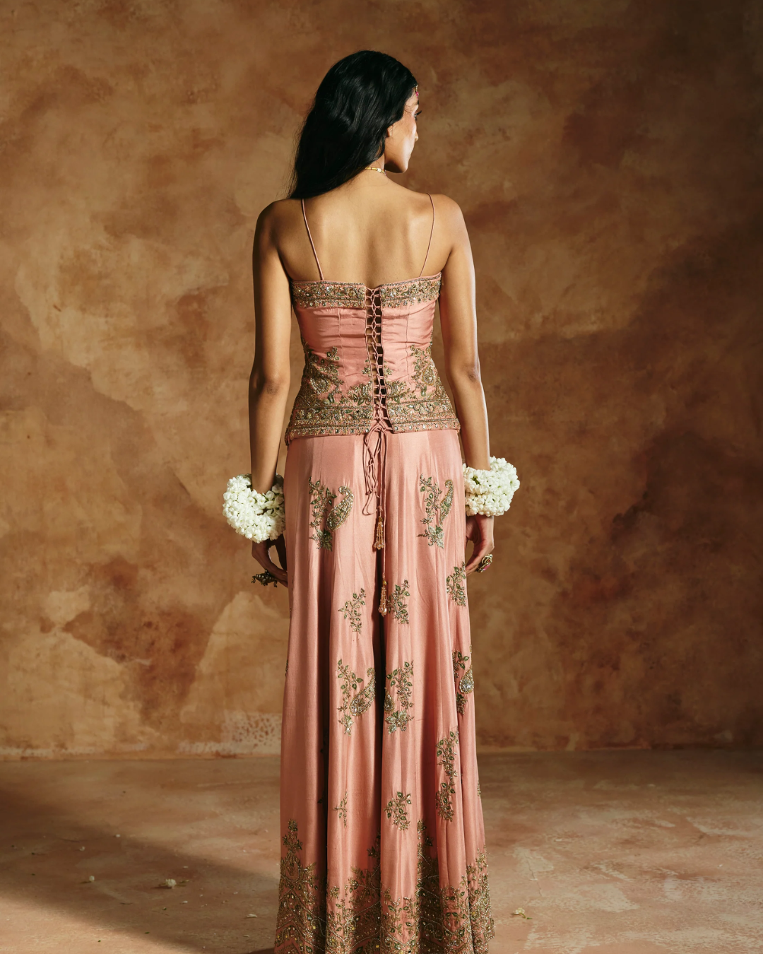 Aman Takyar - Pink Sharara Set From Today's Sindh