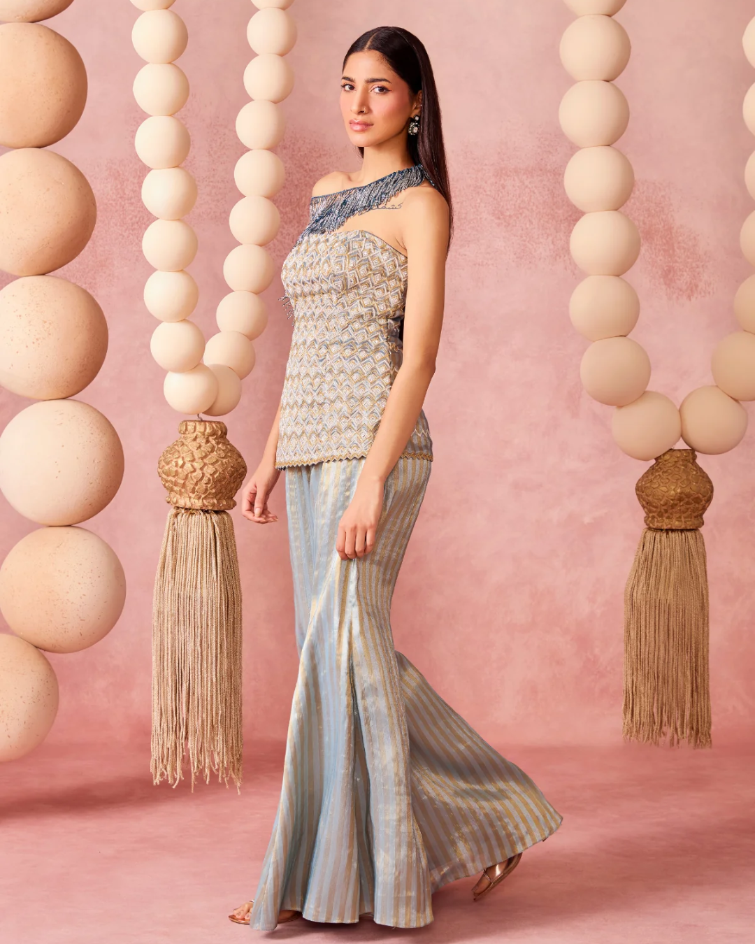 Chamee & Palak - Bela Pant Set From Jhoom