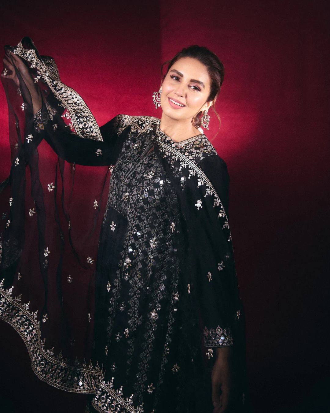 Gopi Vaid - Huma Qureshi in Amiha AG Set From Jhilmil