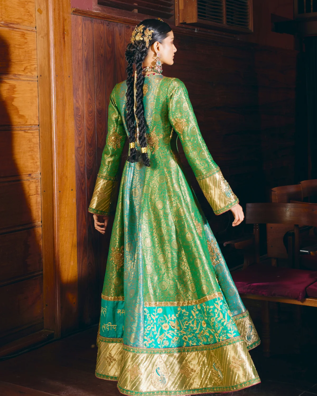 Aditi Gupta - Mayuri Anarkali Set From Chitrakatha