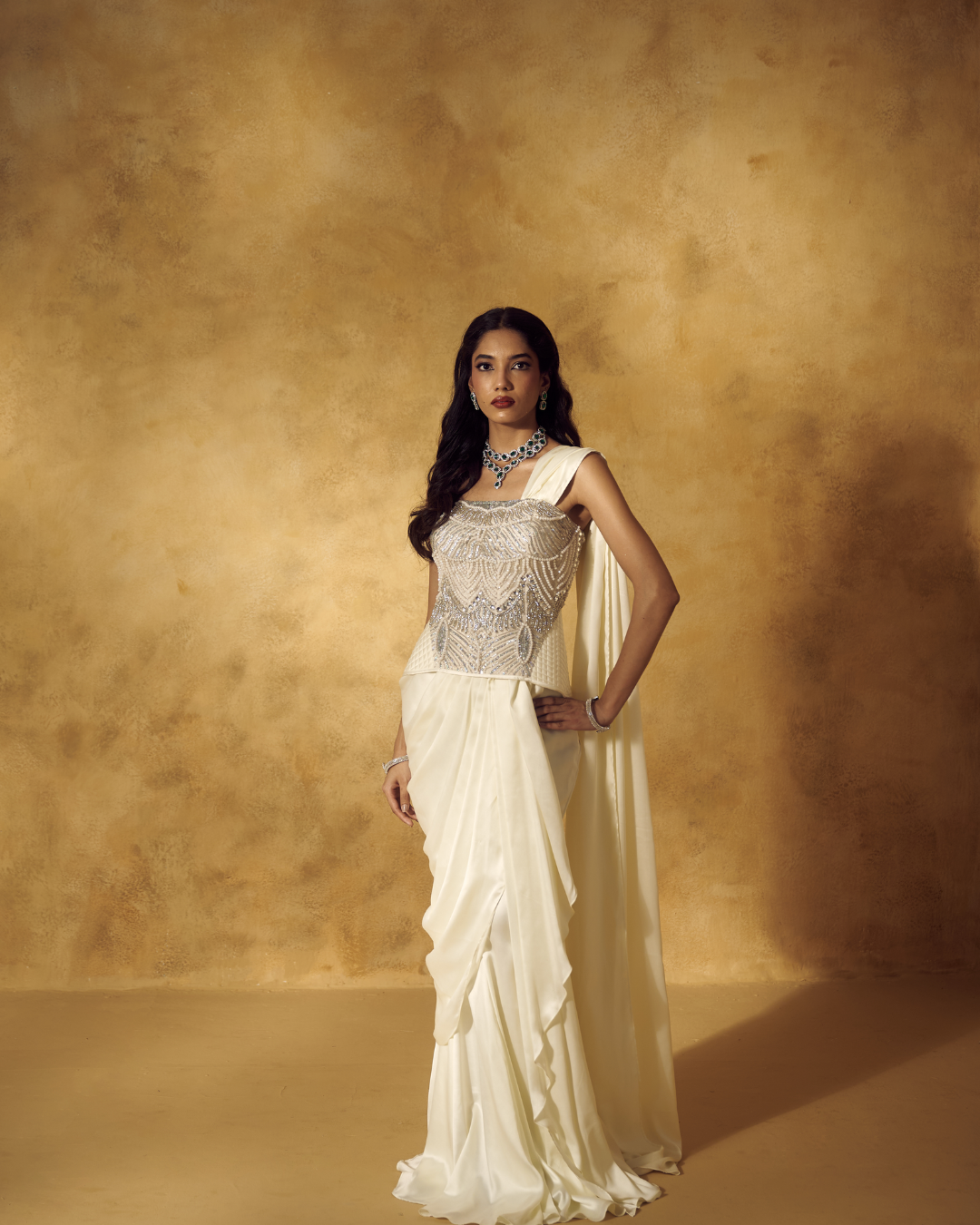Rashika Sharma - IRINA SAREE SET FROM LASHKARA