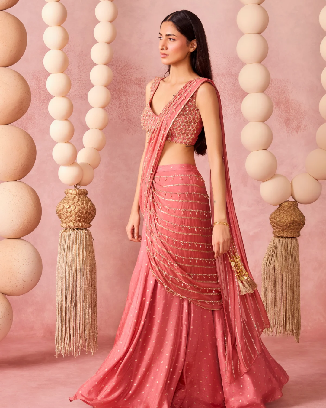 Chamee & Palak - Kashish Saree From Jhoom