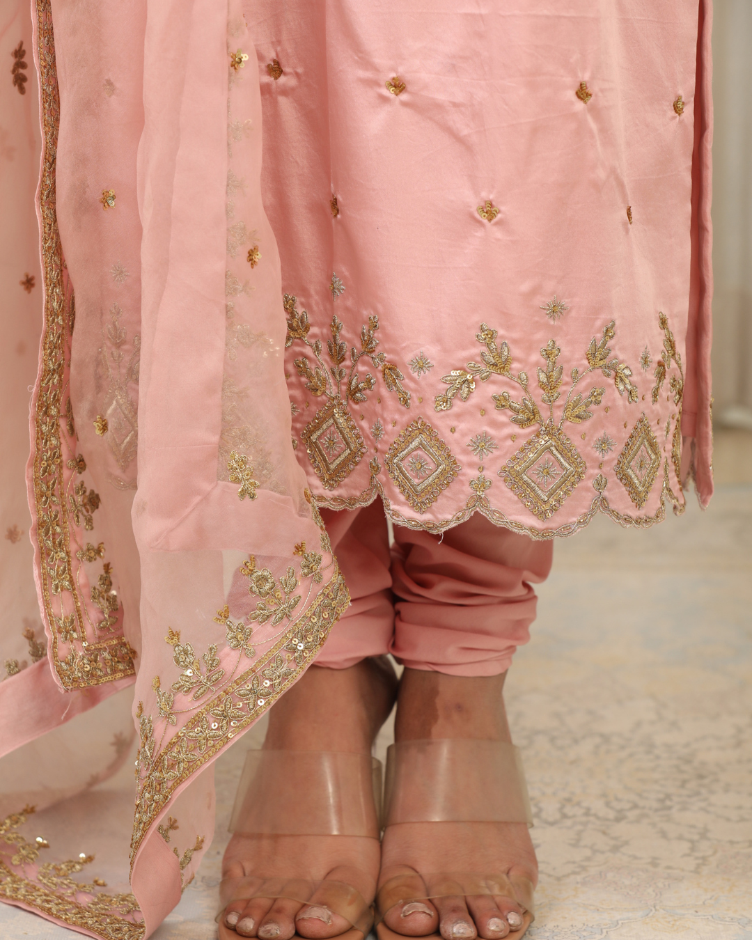 Esha Koul - Sonam Pink Kurta Set