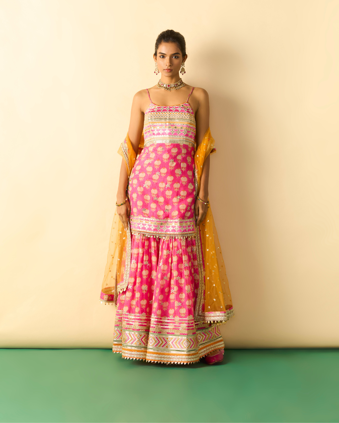 Gopi Vaid - Dhriaa Strappy Set From Chaar Bagh