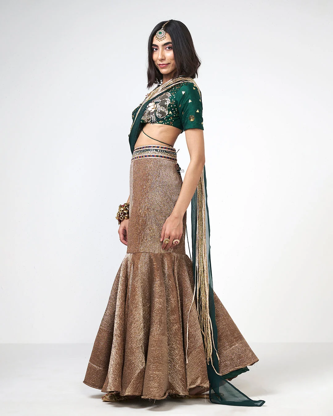 Rishi and Vibhuti - Drape Dramz Set From Gulon Ke Rang