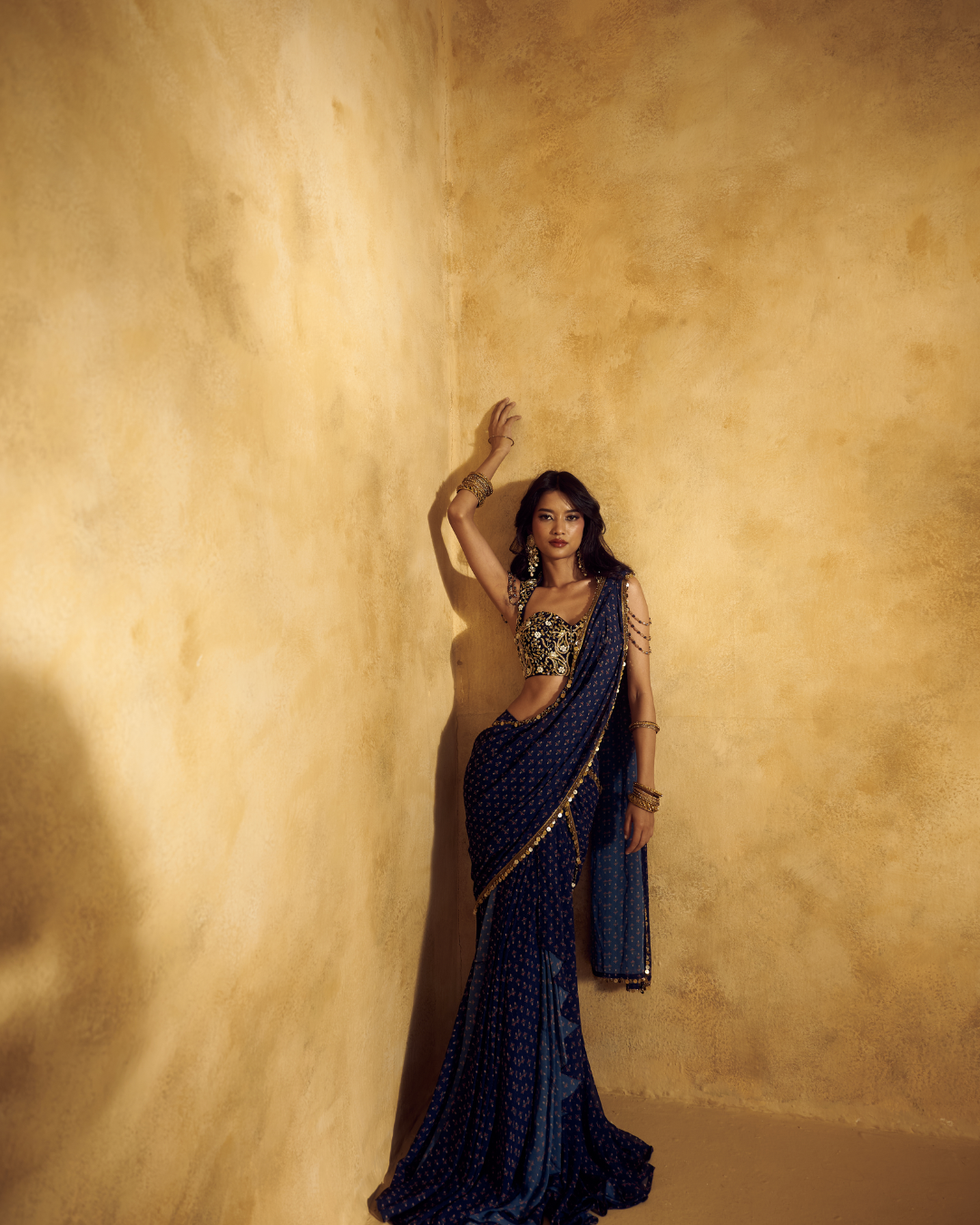 Rashika Sharma - MEERA SAREE SET FROM LASHKARA