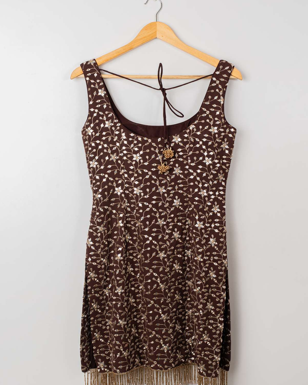 Anisha Shetty - Espresso Elegance Sharara Set