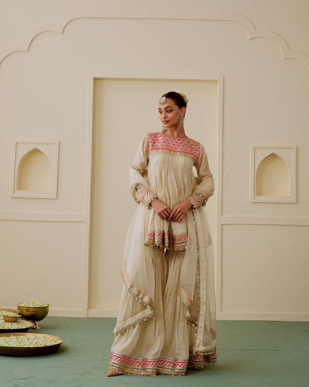 Gopi Vaid -  Malak AG Sharara Set From Chaar Bagh