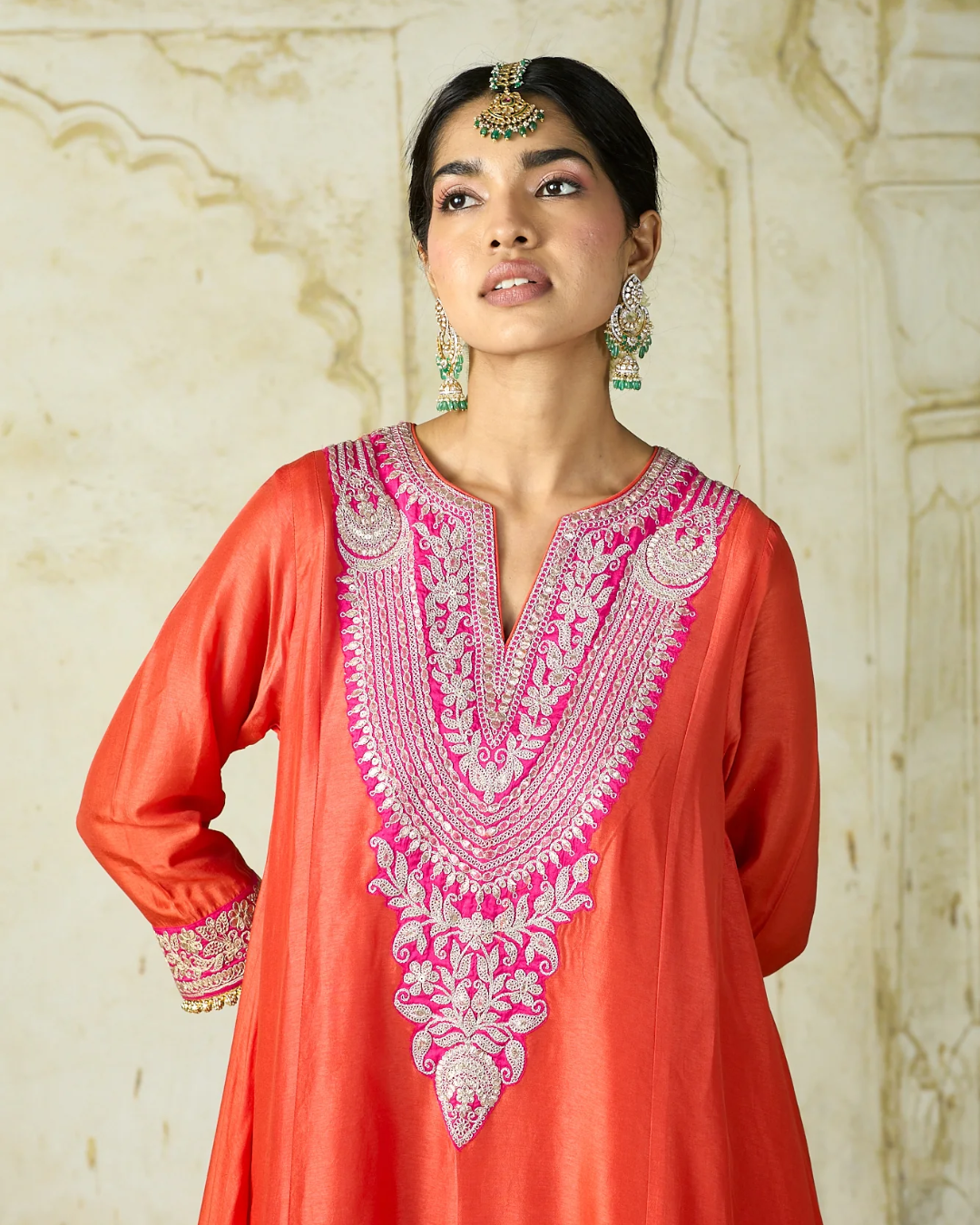 Gopi Vaid - Seema Sajdeh in Nadia Farshi Set From Nizaam