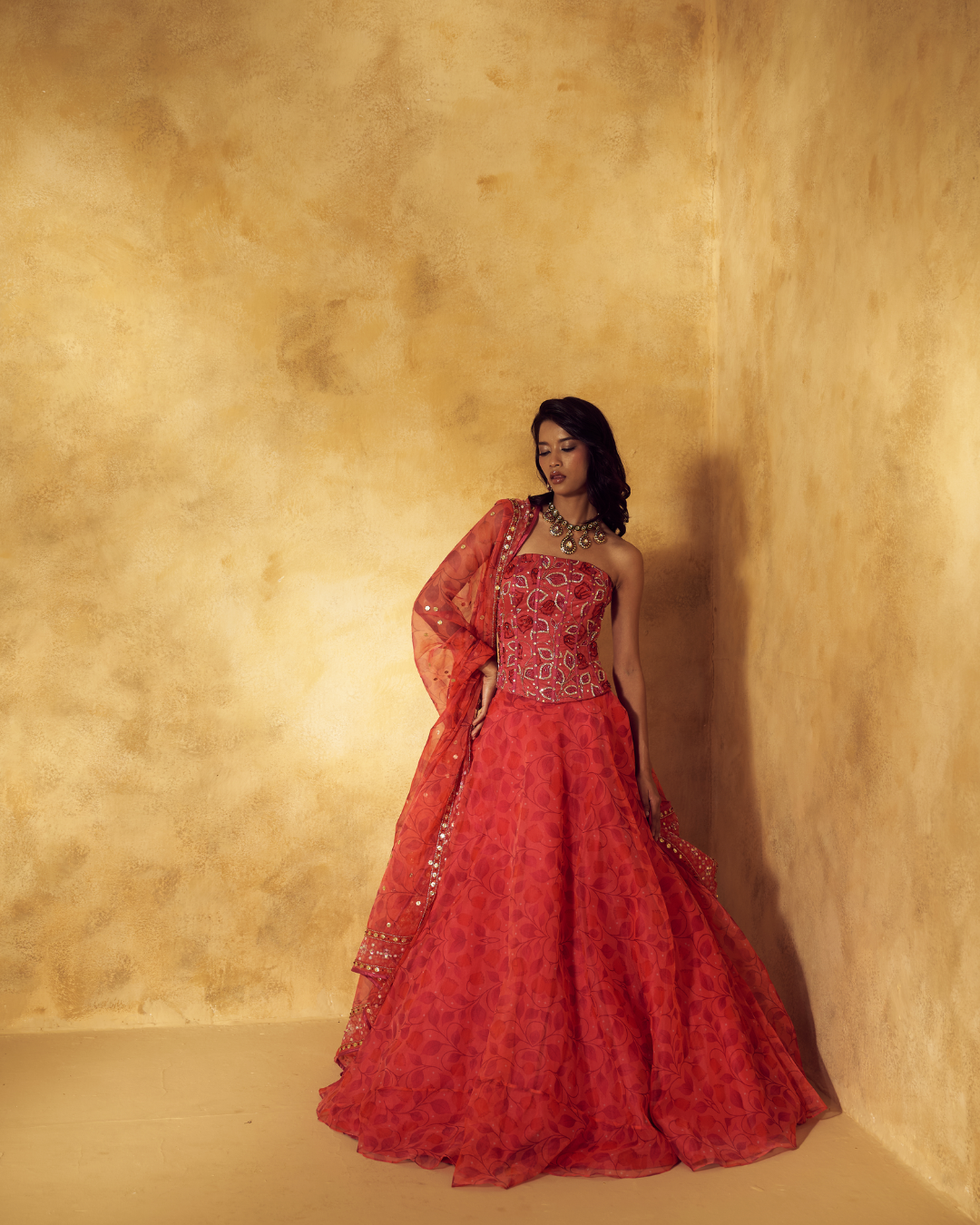 Rashika Sharma - SANA LEHENGA SET FROM LASHKARA