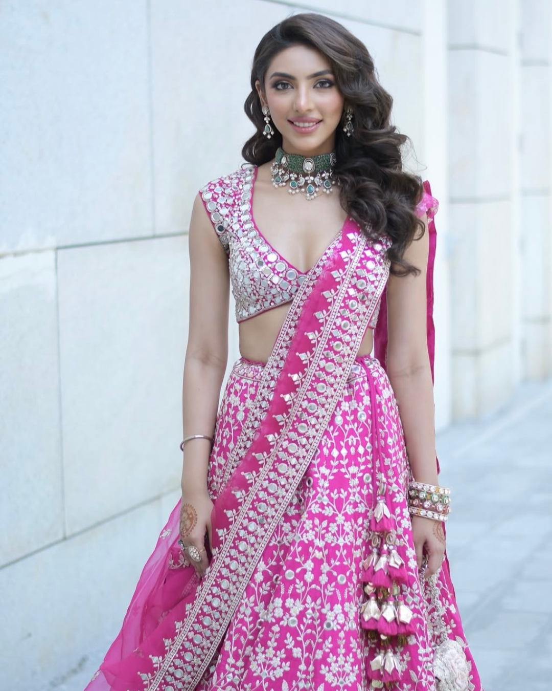 Gopi Vaid - Mallika in Niranjana Lehenga Set From Jhilmil