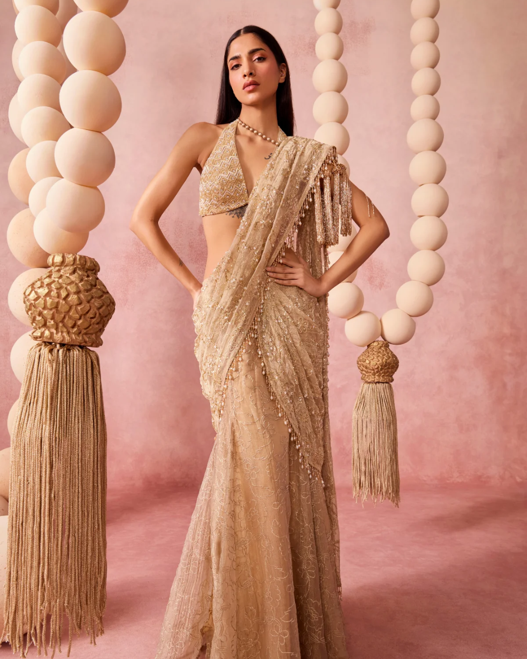 Chamee & Palak - Sitara Saree From Jhoom