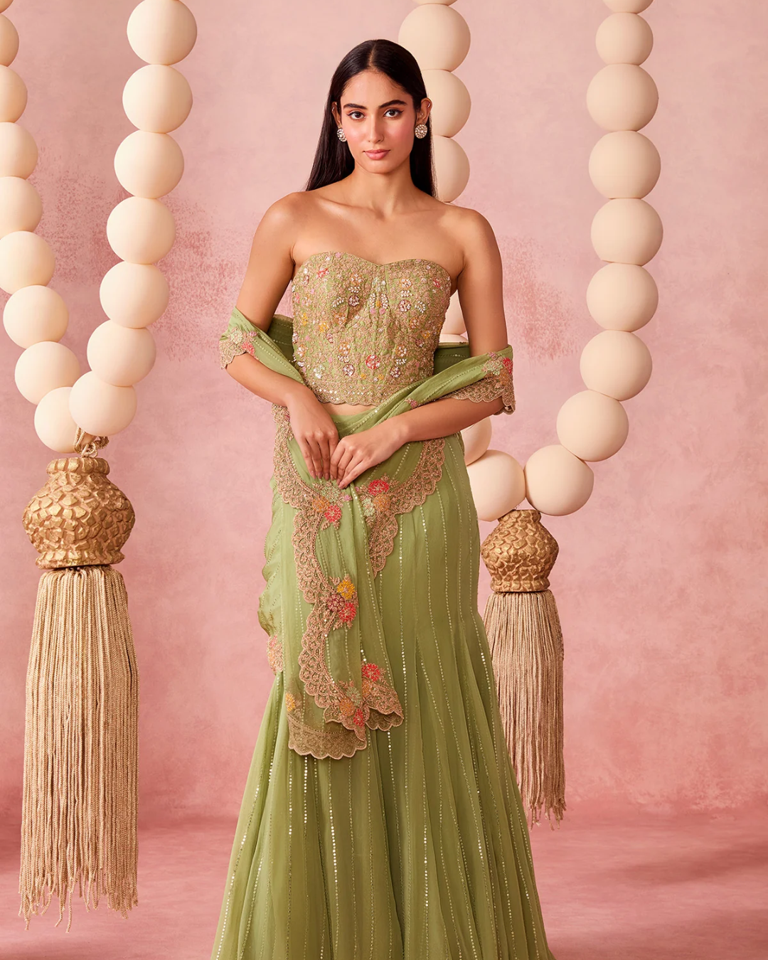 Chamee & Palak - Revati Saree From Jhoom