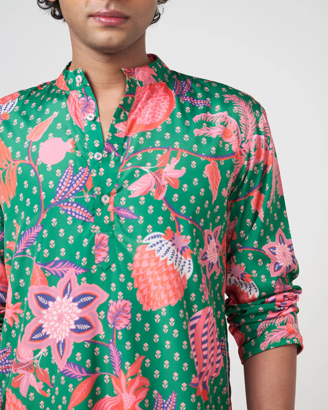 Rishi and Vibhuti - Jade Kurta From Gulon Ke Rang