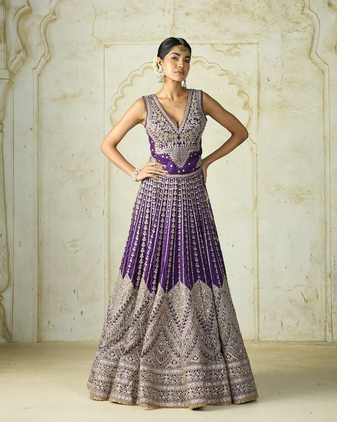 Gopi Vaid - Kubbra sait in Razia Lehenga Set From Nizaam