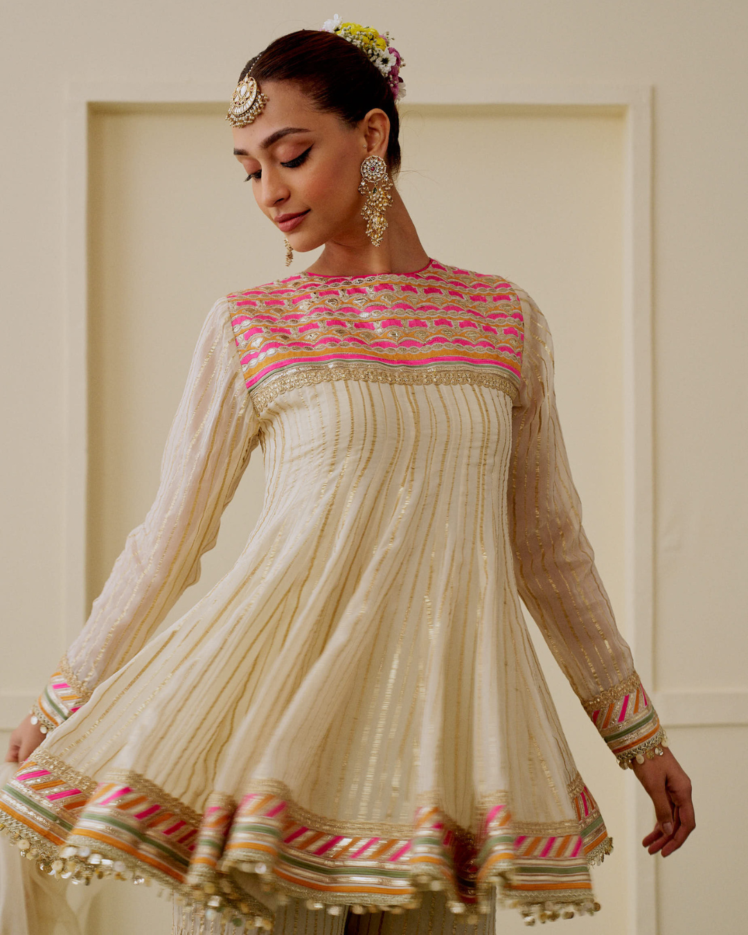 Gopi Vaid -  Malak AG Sharara Set From Chaar Bagh