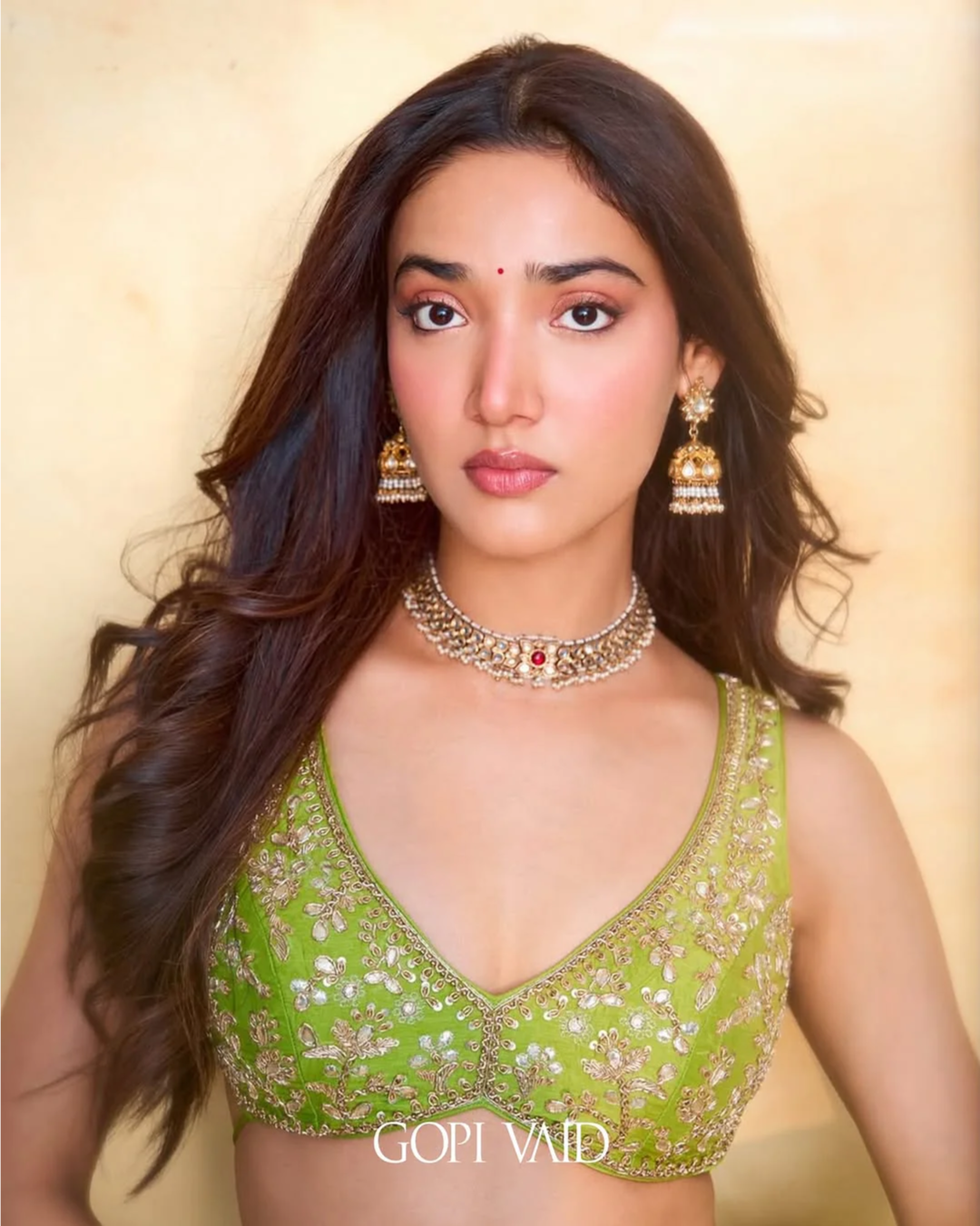 Gopi Vaid - Medha Shankar in Senedra Lehenga Set From Nizaam