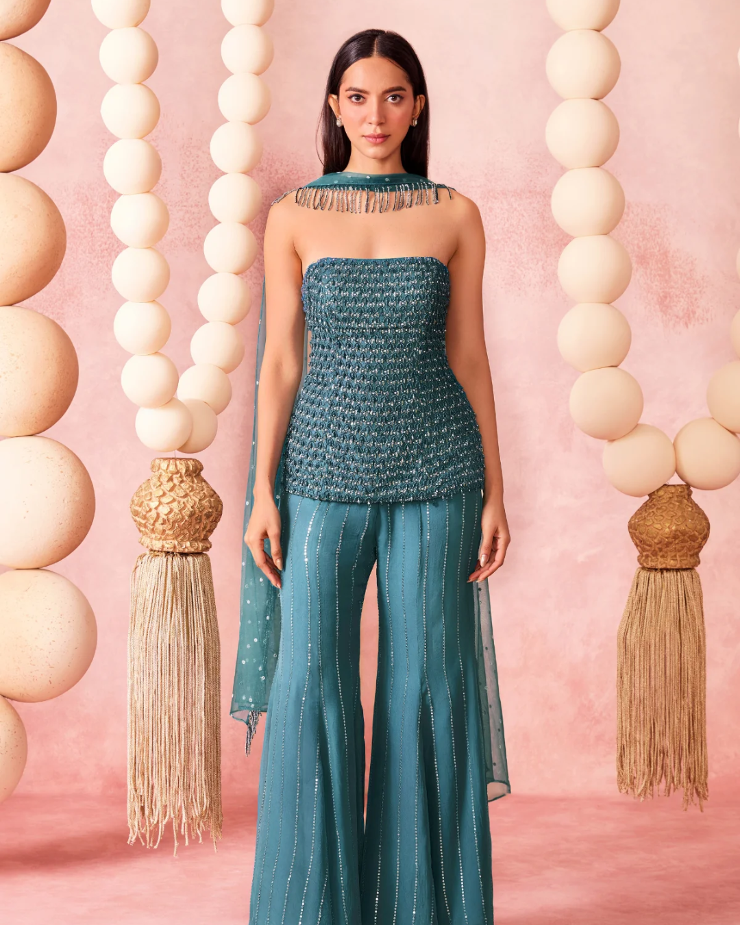 Chamee & Palak - Rahat Pant Set From Jhoom