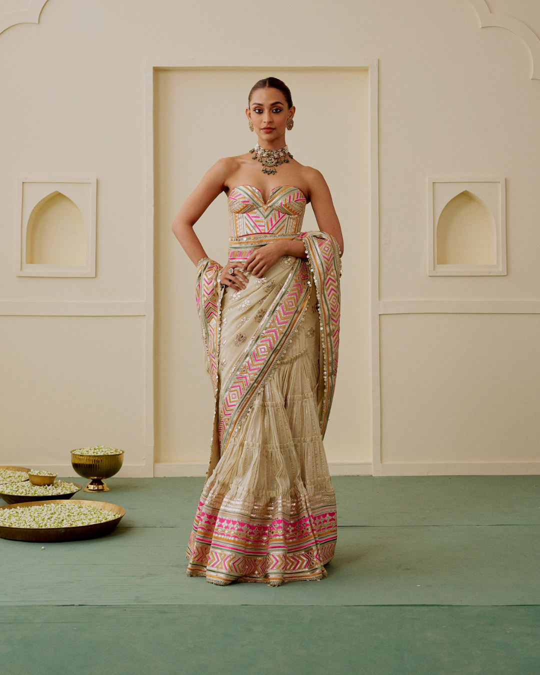 Gopi Vaid - Zehn Saree Set From Chaar Bagh
