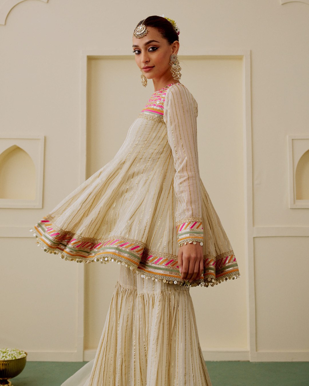 Gopi Vaid -  Malak AG Sharara Set From Chaar Bagh