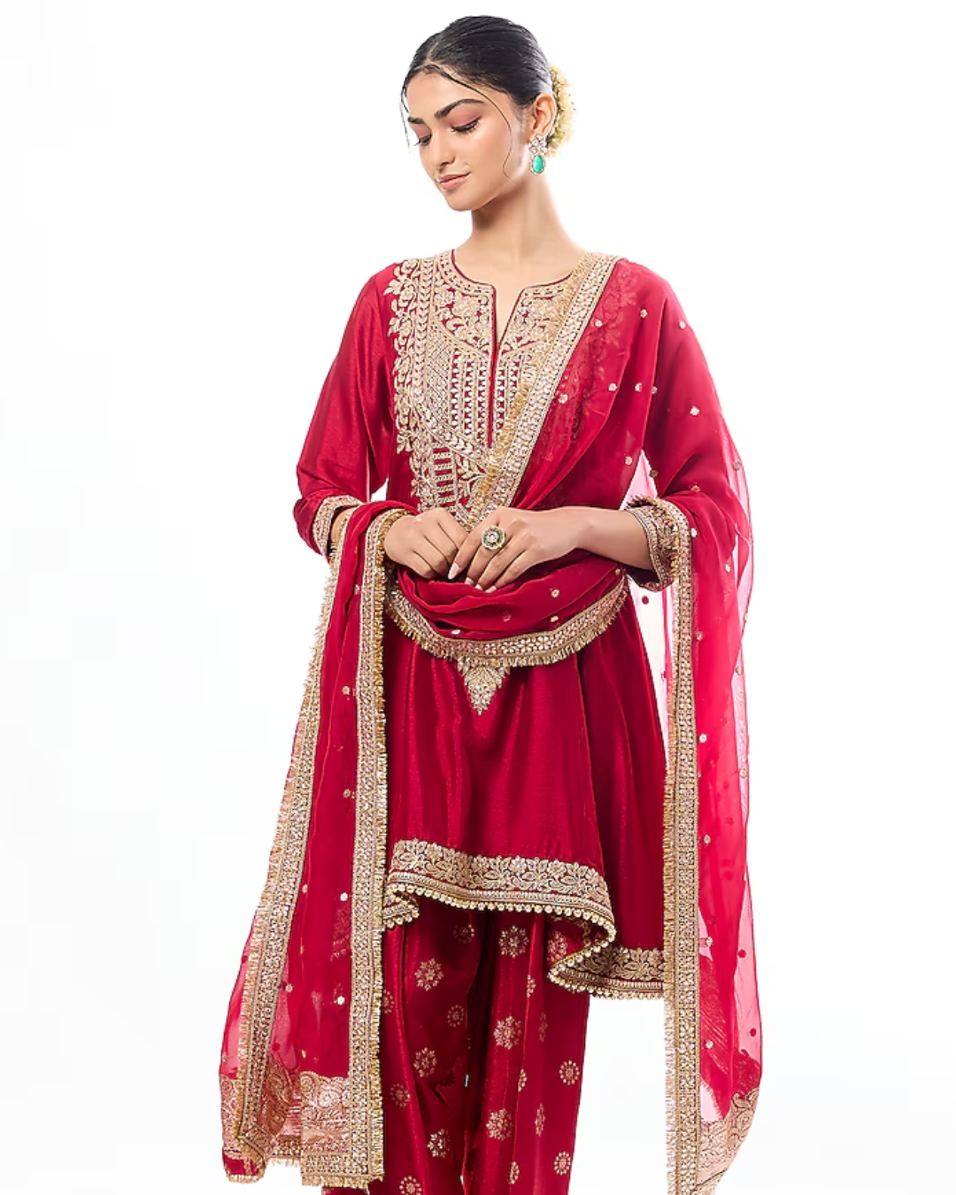 Gopi Vaid - Daina Penty in Misha Farshi Set From Nizaam