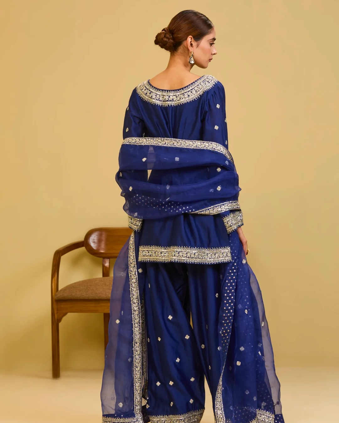 Esha Koul - Blue Salwar Set From Naaz