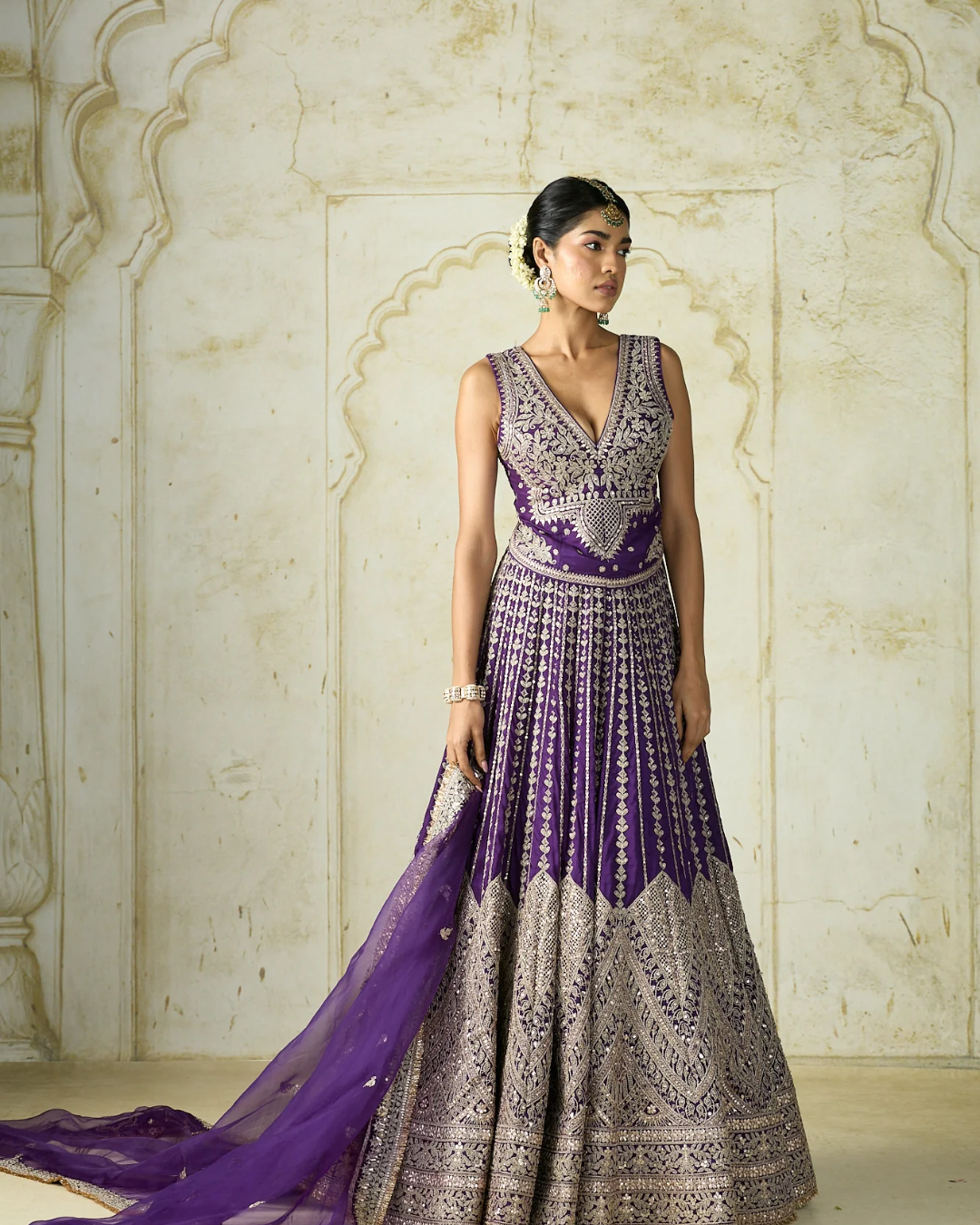 Gopi Vaid - Kubbra sait in Razia Lehenga Set From Nizaam