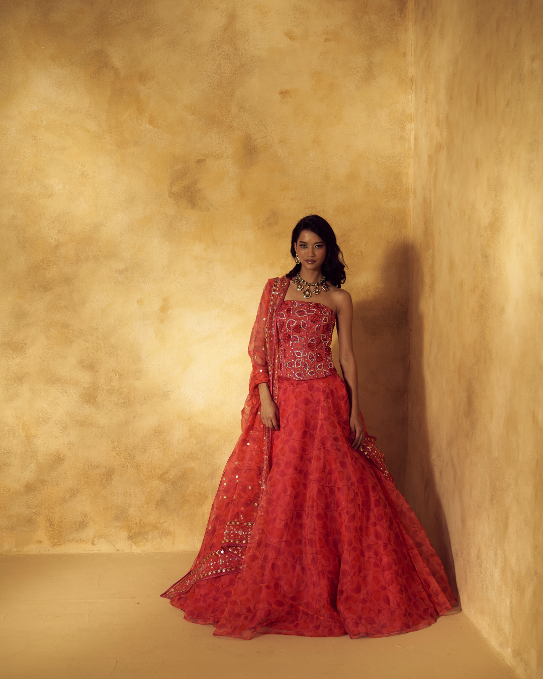 Rashika Sharma - SANA LEHENGA SET FROM LASHKARA