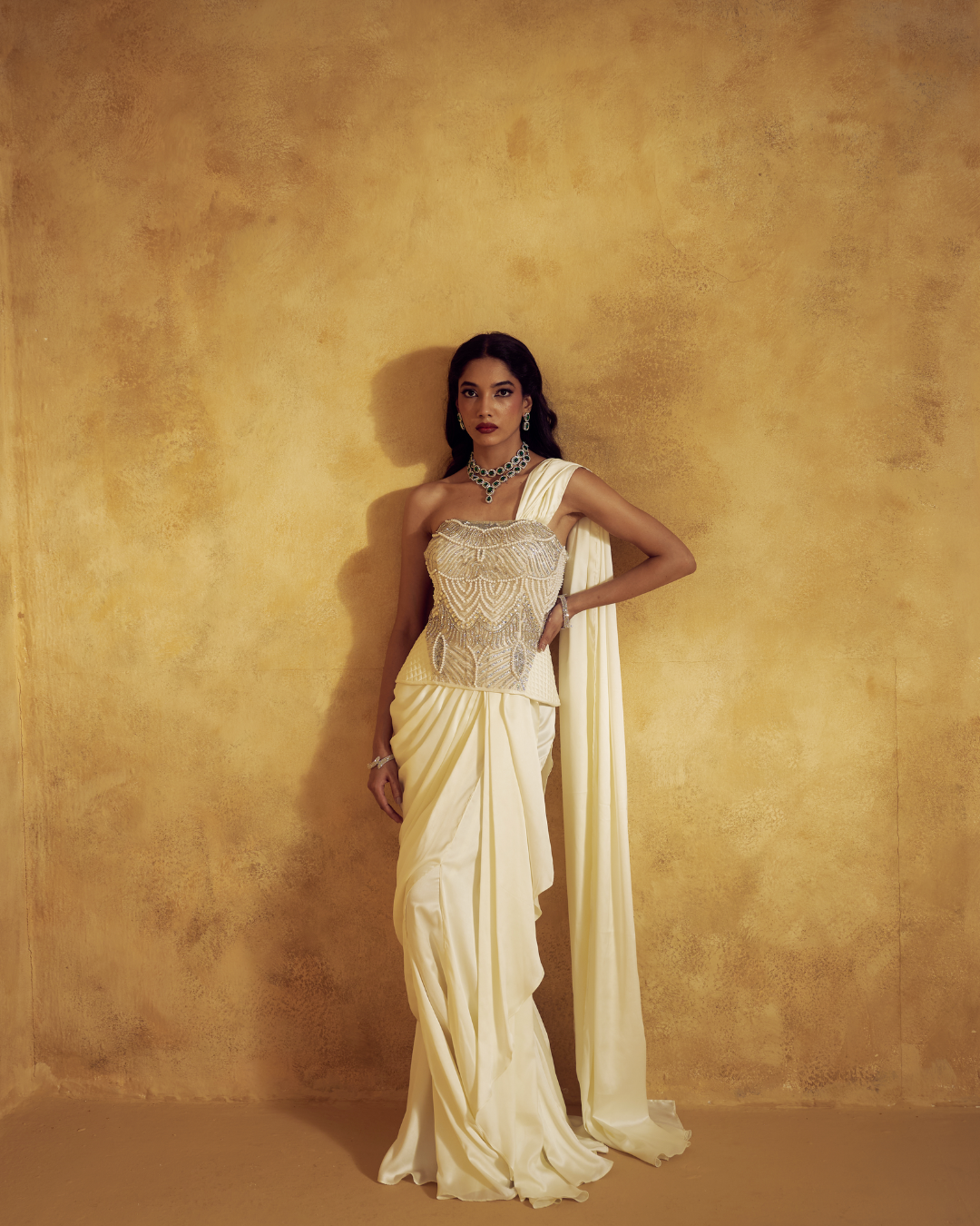 Rashika Sharma - IRINA SAREE SET FROM LASHKARA