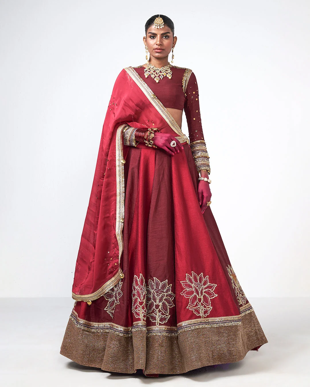 Rishi and Vibhuti - Deewani Lehenga From Gulon Ke Rang