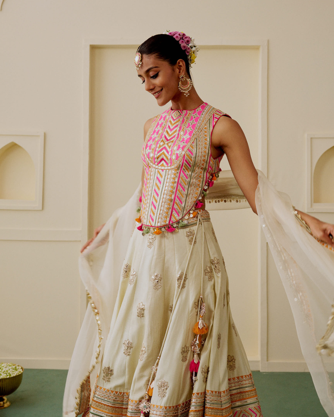 Gopi Vaid - Malika Lehenga Set From Chaar Bagh