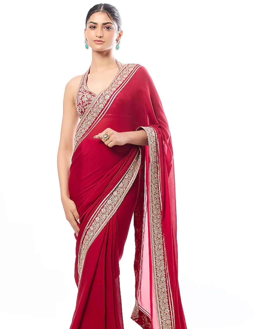 Gopi Vaid - Ahsaas Saree Set From Nizaam