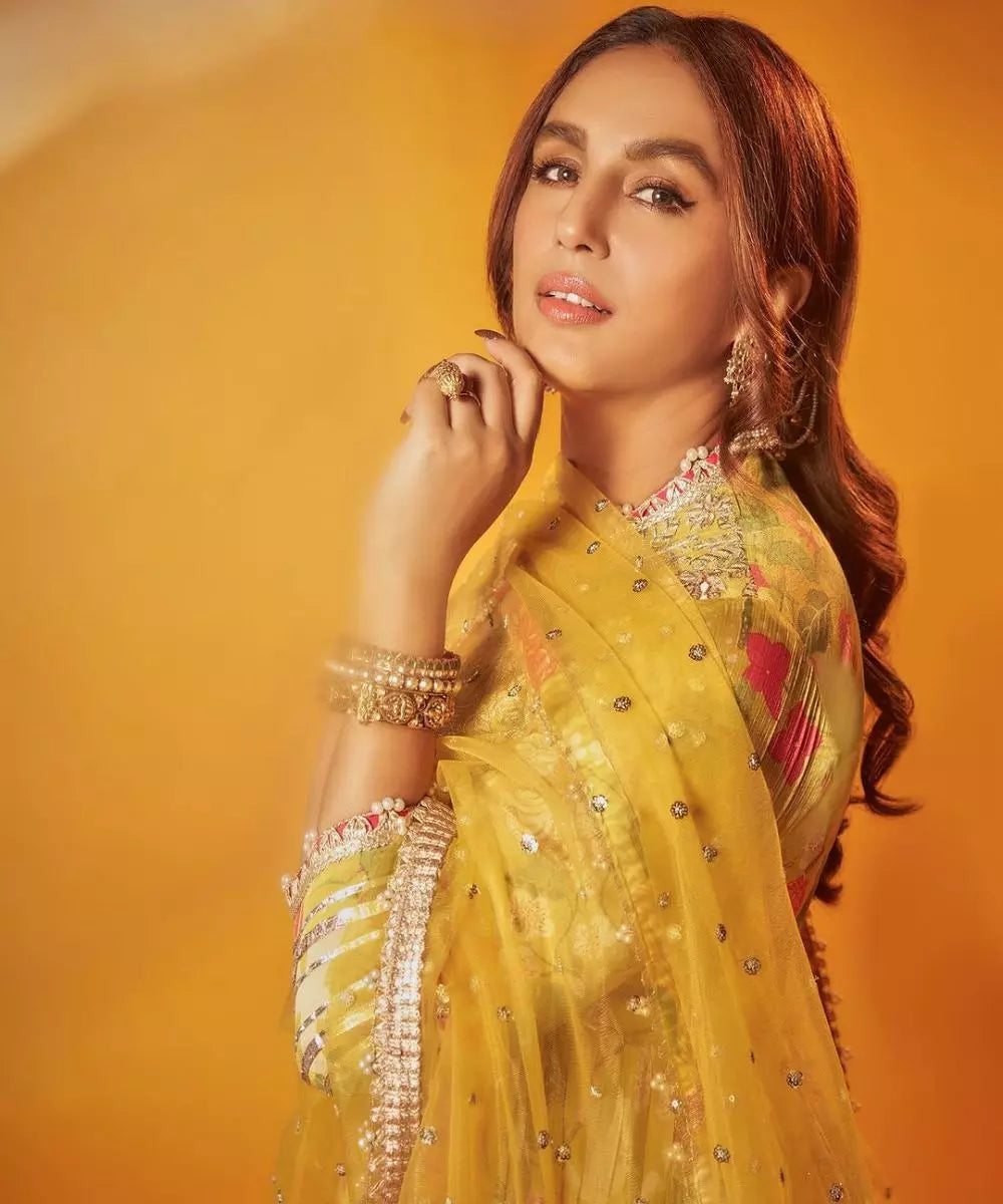 GOPI VAID - Huma Ag With Palazzo Set - Celeb