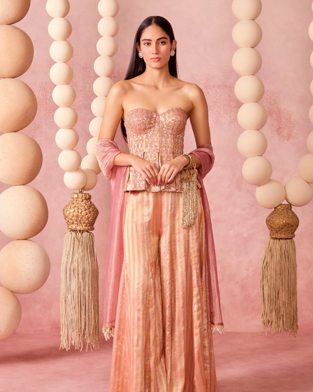 Chamee & Palak - Kshama Corset Pant From Jhoom