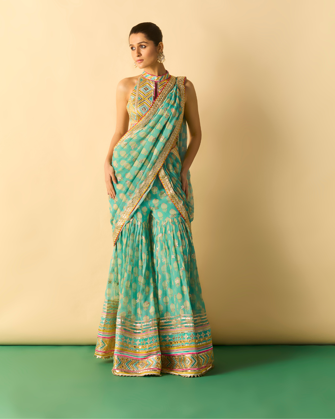Gopi Vaid - Labdhi Saree Set From Chaar Bagh