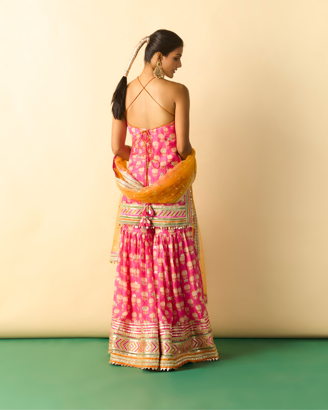 Gopi Vaid - Dwisha Halter Sharara Set From Chaar Bagh