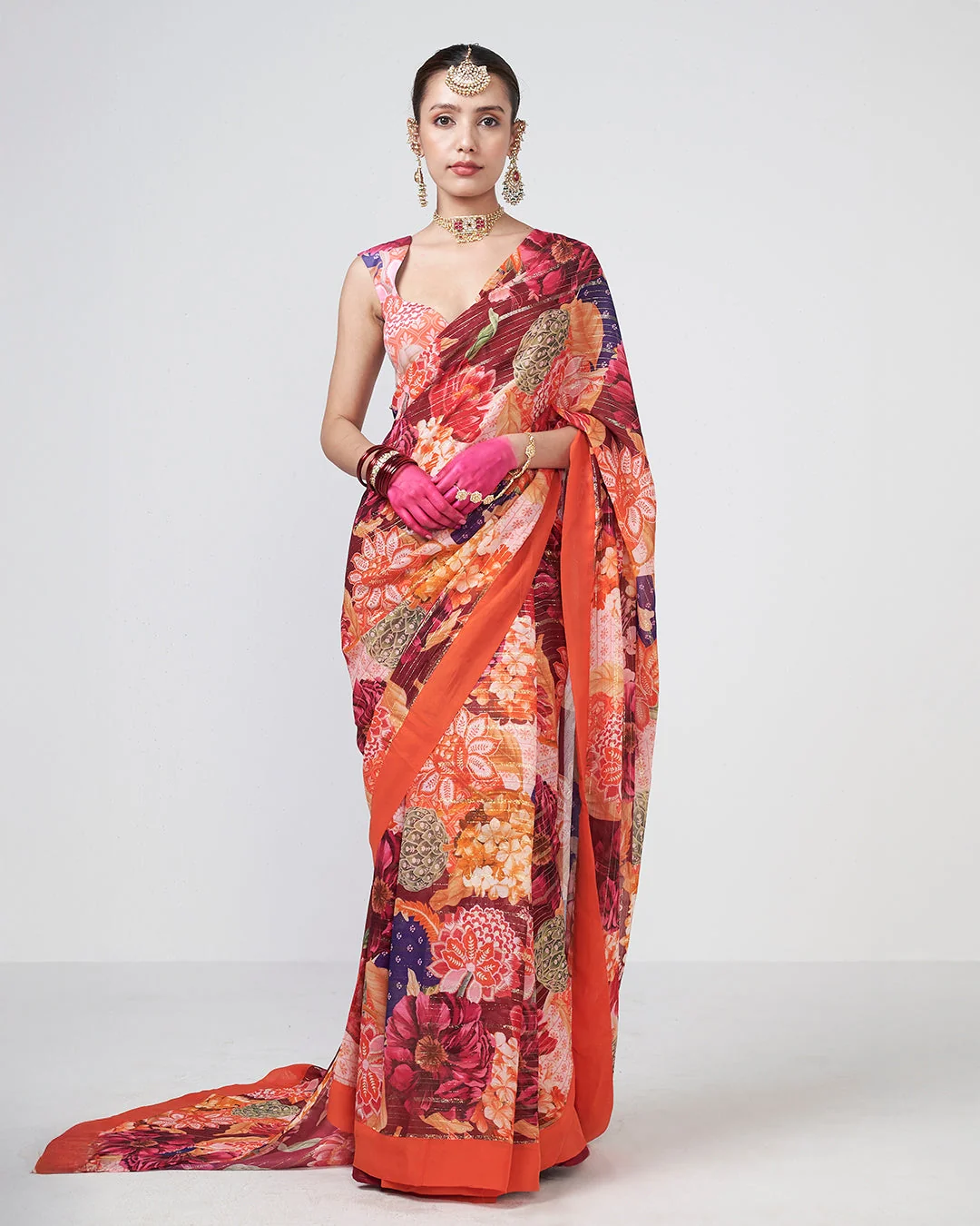 Rishi and Vibhuti - Anjana Saree From Gulon Ke Rang