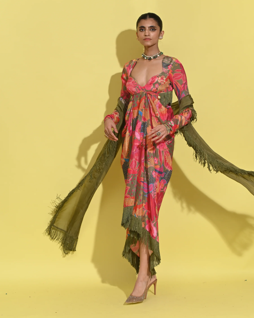 Rishi and Vibhuti - Radiant Twist Dress From Tamasha