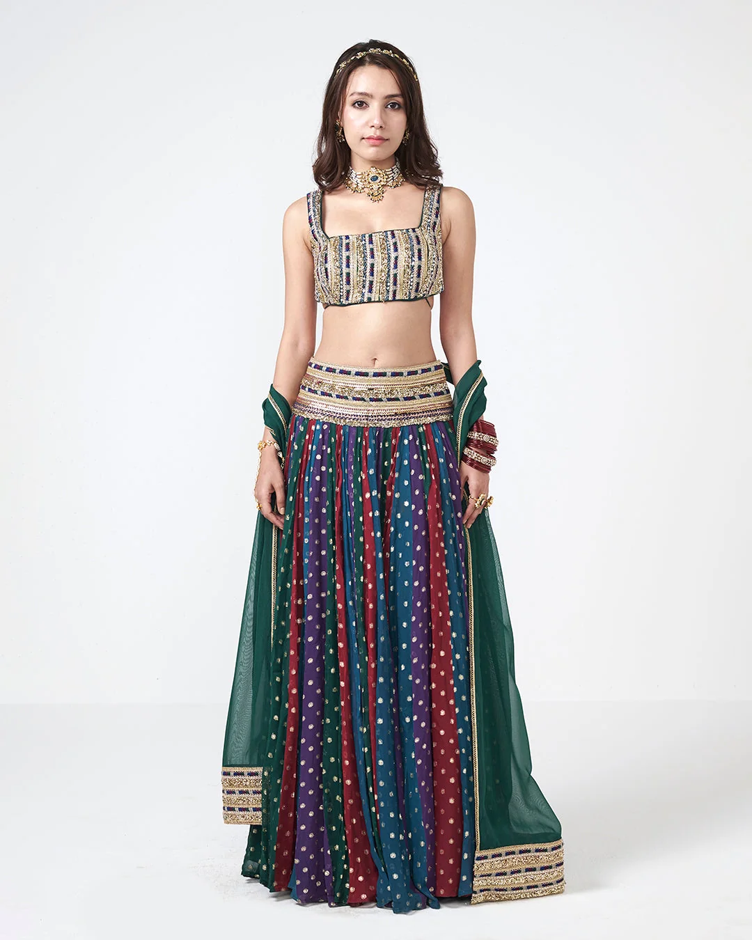 Rishi and Vibhuti - Rangeen Lehnga From Gulon Ke Rang